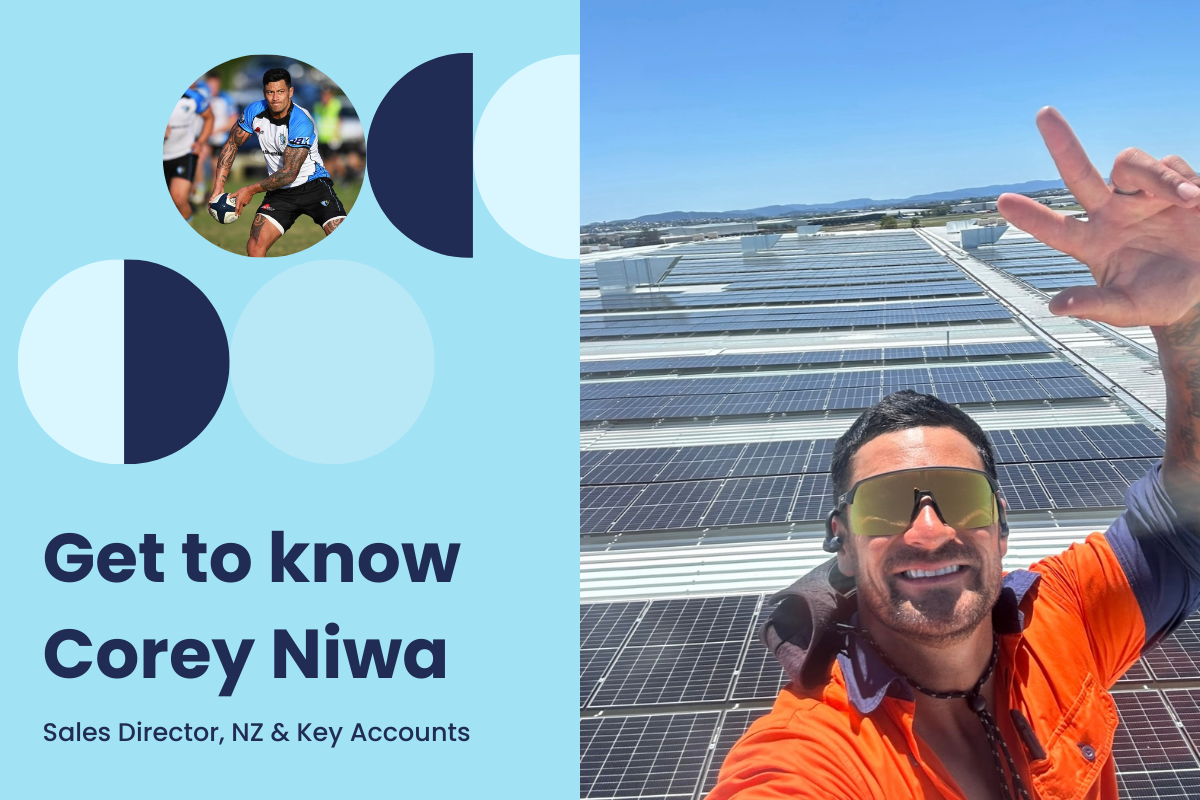 You are currently viewing Meet Corey Niwa, solar expert and social butterfly